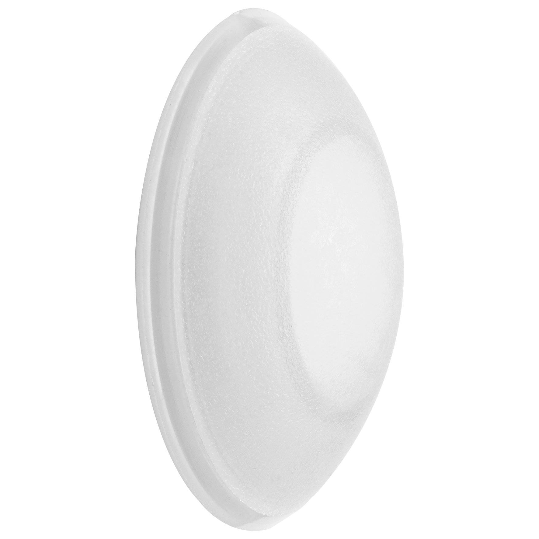 WAGNER Wandpuffer SOG SATINIERT 2-tlg. Set - Ø 60 x 15 mm, hochwertiger Kunststoff, Schrauben oder Kleben - 15236111-0