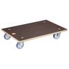 WAGNER Transporthilfe Multiplex MAXIGRIP 24 mm - 78 x 49 x 15 cm, Rollen ultrasoft Ø 100 mm, Tragkraft 500 kg - 20114601