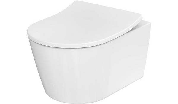 TOTO RP Tiefspül-Wand-WC, randlos, revidierte Befestigung, Tornado Flush-Düsenspülung, Keramik Cefiontect, Weiß