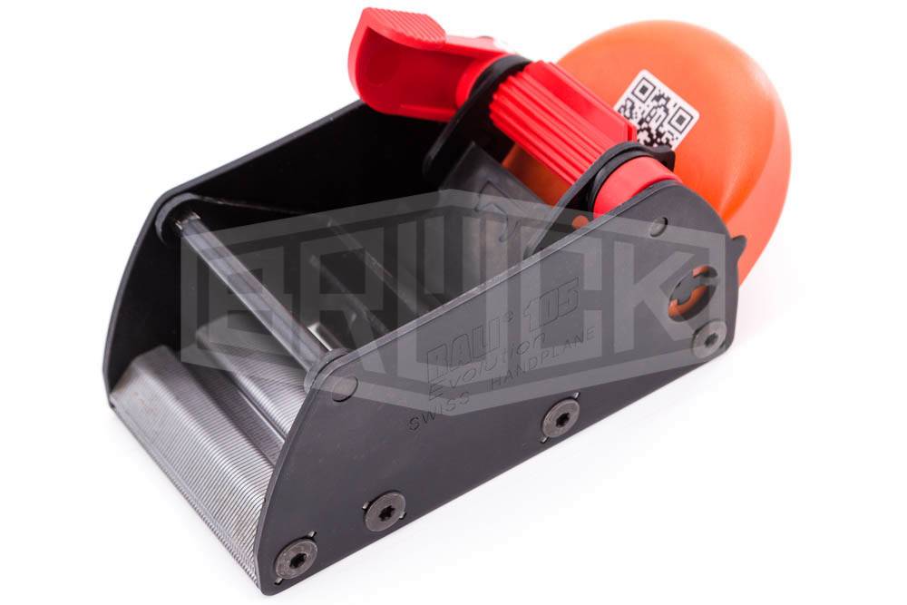 Brück Handhobel Rali 105 orange EVOLUTION incl. 4 Ersatzmesser-3