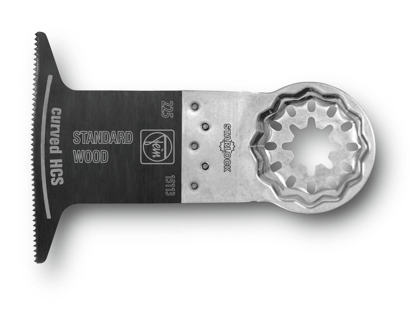 E-Cut Standard-Sägeblatt curved, Länge 50 mm, Breite 65 mm, VE 3 St, Aufnahme SL-0