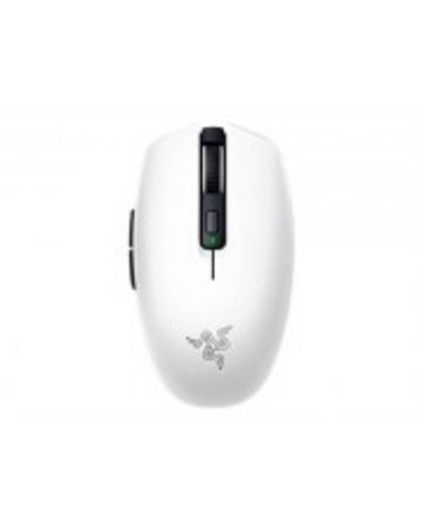 Razer Orochi V2 Maus Für Rechtshänder optisch 6 Tasten kabellos Bluetooth 2,4 GHz weiß