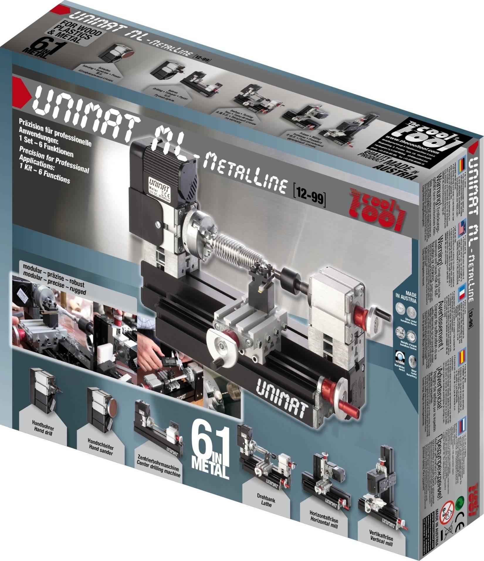 COOL TOOL UNIMAT Modellbau-Werkzeug Kit Holz-1