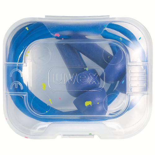 Gehörschutzstöpsel uvex whisper 2111262 blau SNR 22 dB Größe S-0