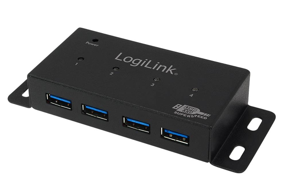 LogiLink USB 3.0 Hub 4-Port - Hub - 4 x SuperSpeed USB 3.0-6
