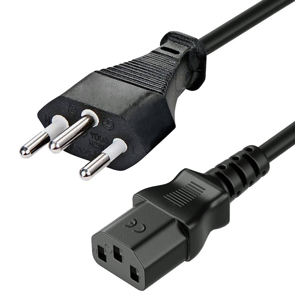 Goobay 93617 Kaltgeräte Anschlusskabel Schwarz 2.00 m-2