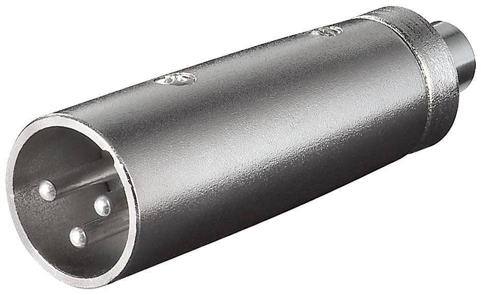 Goobay XLR-Adapter, Cinch-Buchse zu XLR-Stecker - XLR-Stecker (3-Pin) > Cinch-Buchse-2