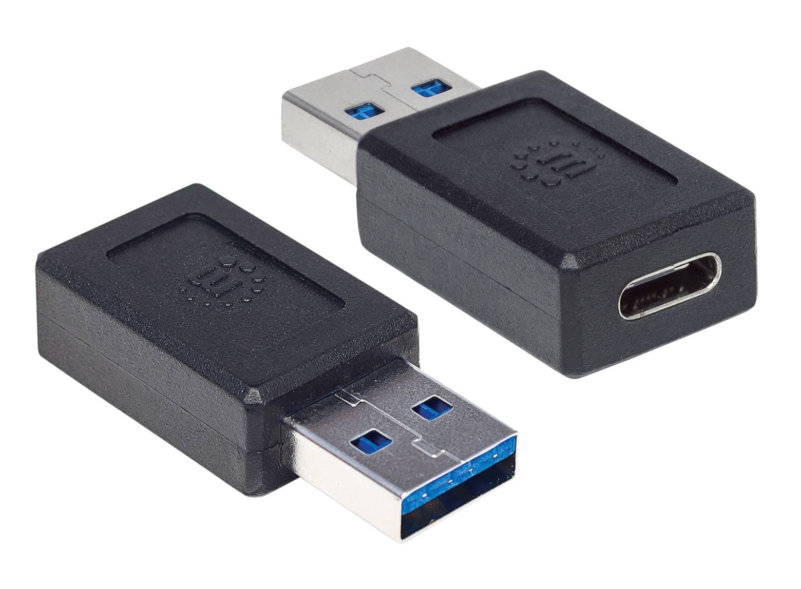 Manhattan USB 3.2 Gen 2 (USB 3.1 Gen 2) Adapter [1x USB 3.2 Gen 2 Stecker A​ (USB 3.1) - 1x USB-C® Buchse] 354714-5