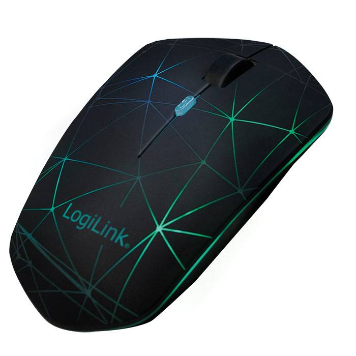 LogiLink ID0172 - Beidhändig - Optisch - Bluetooth - 1600 DPI - Schwarz3.0 --5
