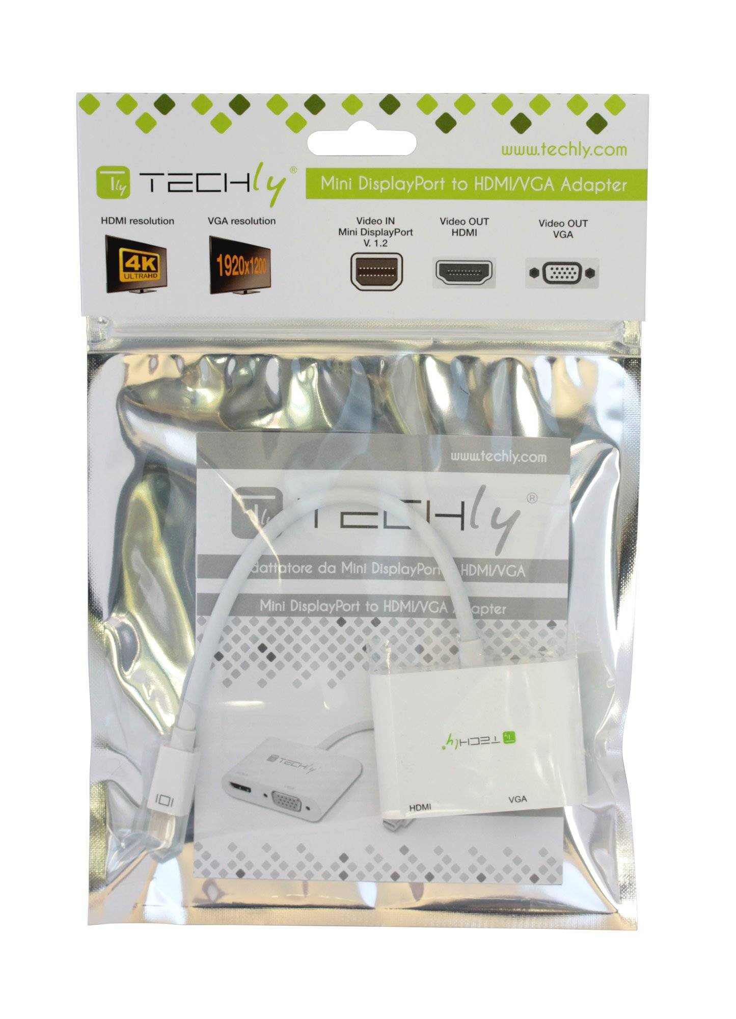 Techly Videokonverter - Mini DisplayPort-4
