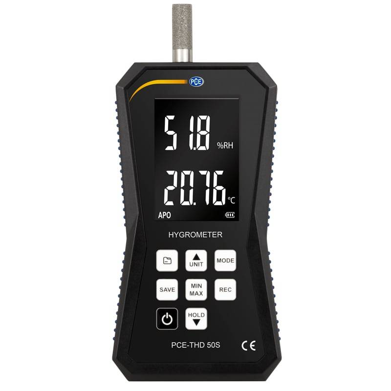 PCE Instruments Hygrometer PCE-THD 50S mit Sinterfilter-1