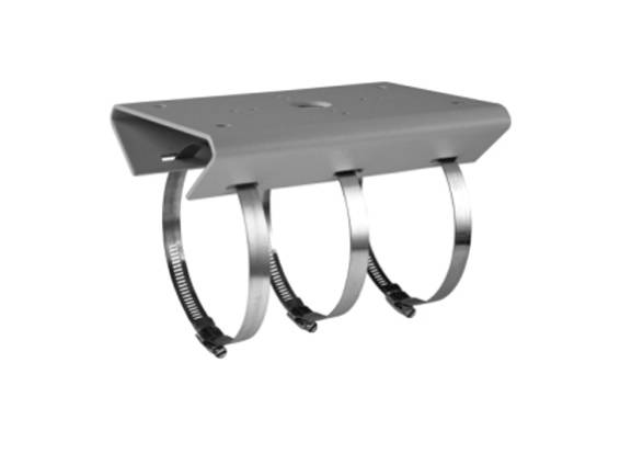 Hikvision DS-1275ZJ Montagehalterung, Material: Aluminiumlegierung, Farbe: Weiß, Abmessungen: 172 mm x 200 mm x 122 mm-0