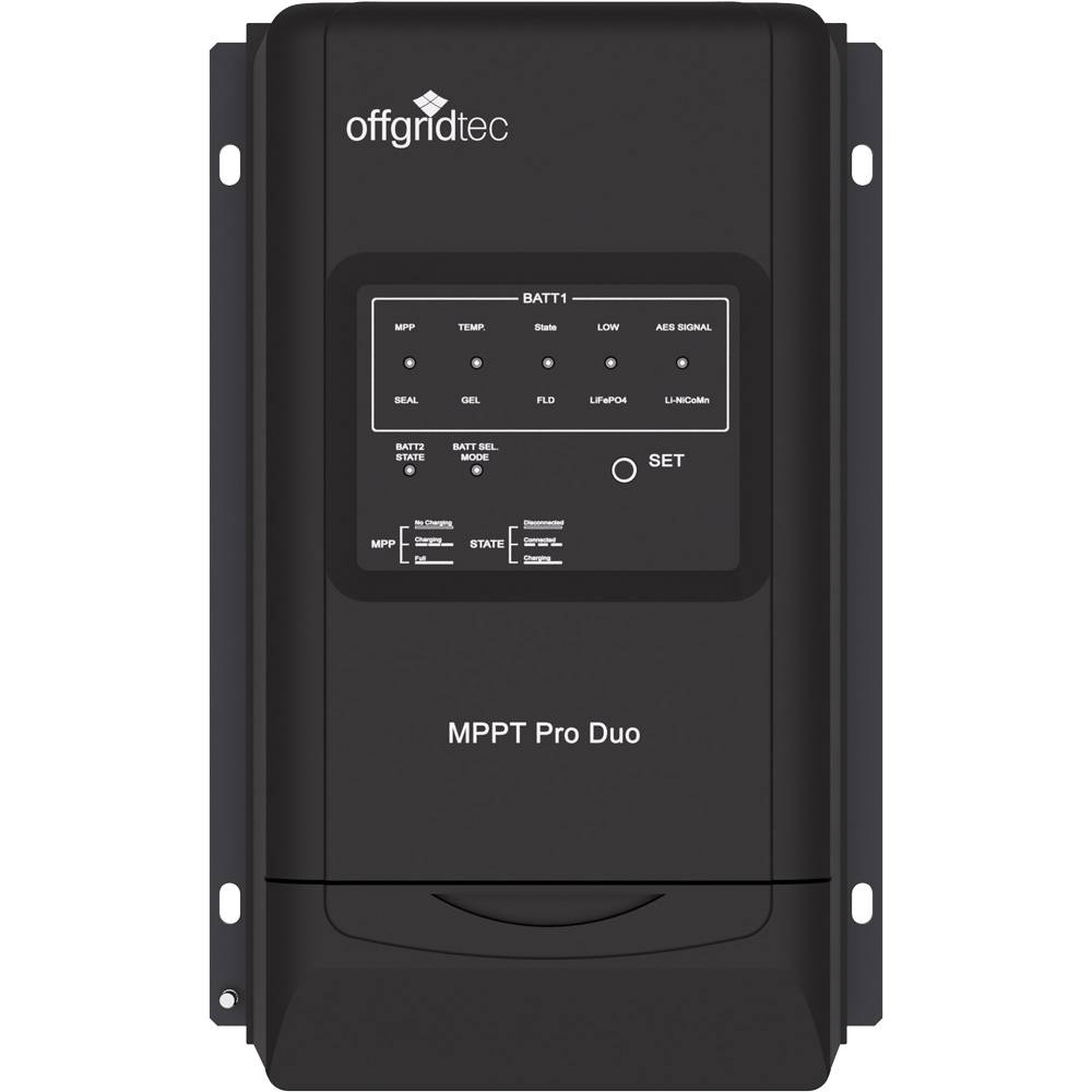 Offgridtec® MPPT Pro Duo Laderegler 30A 12V 24V für zwei Batteriekreisläufe-1