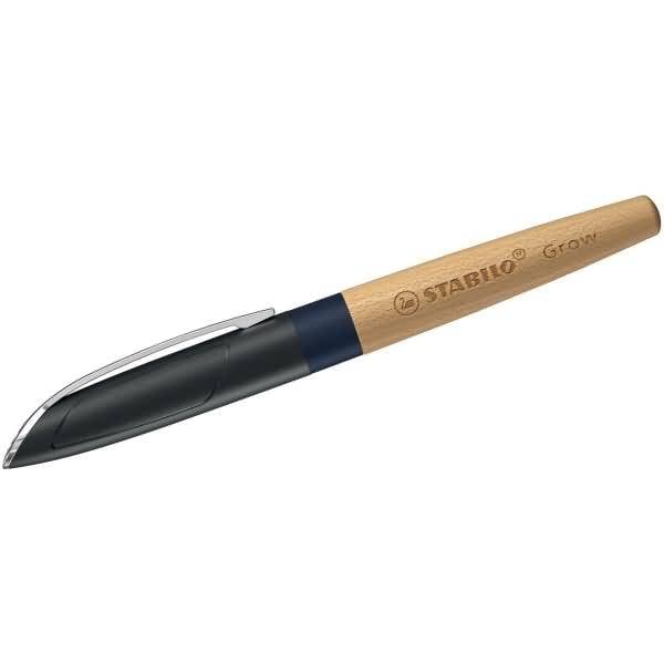 STABILO 5171/2-41, Buche, Heidelbeere, Blau, Stahl, Deutschland, 18 mm, 155 mm-1
