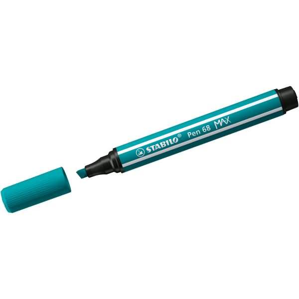 Fasermaler Pen 68 Max Keilspitze türkisblau