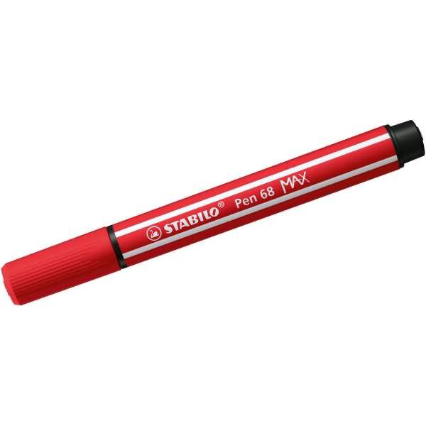 Fasermaler Pen 68 Max Keilspitze karminrot-1