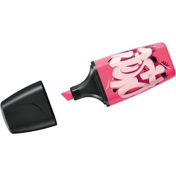 Textmarker Boss Mini by Snooze One Rise pink
