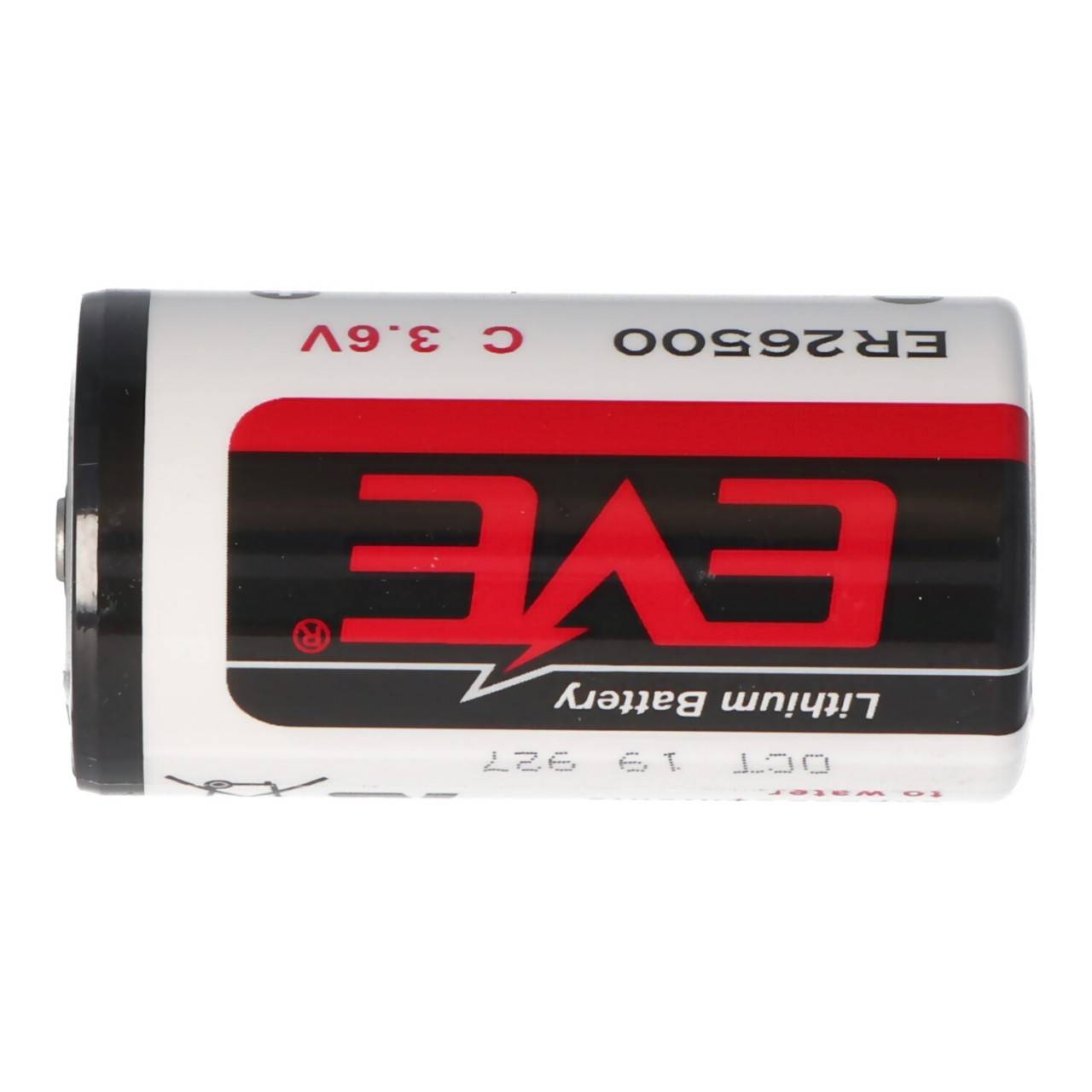 ER26500 Lithium Batterie C Size Bobbin ER 26500, 3,6 Volt 8500mAh mit schmalem Pluspol min. 0,3mm, max. 0,5mm-3