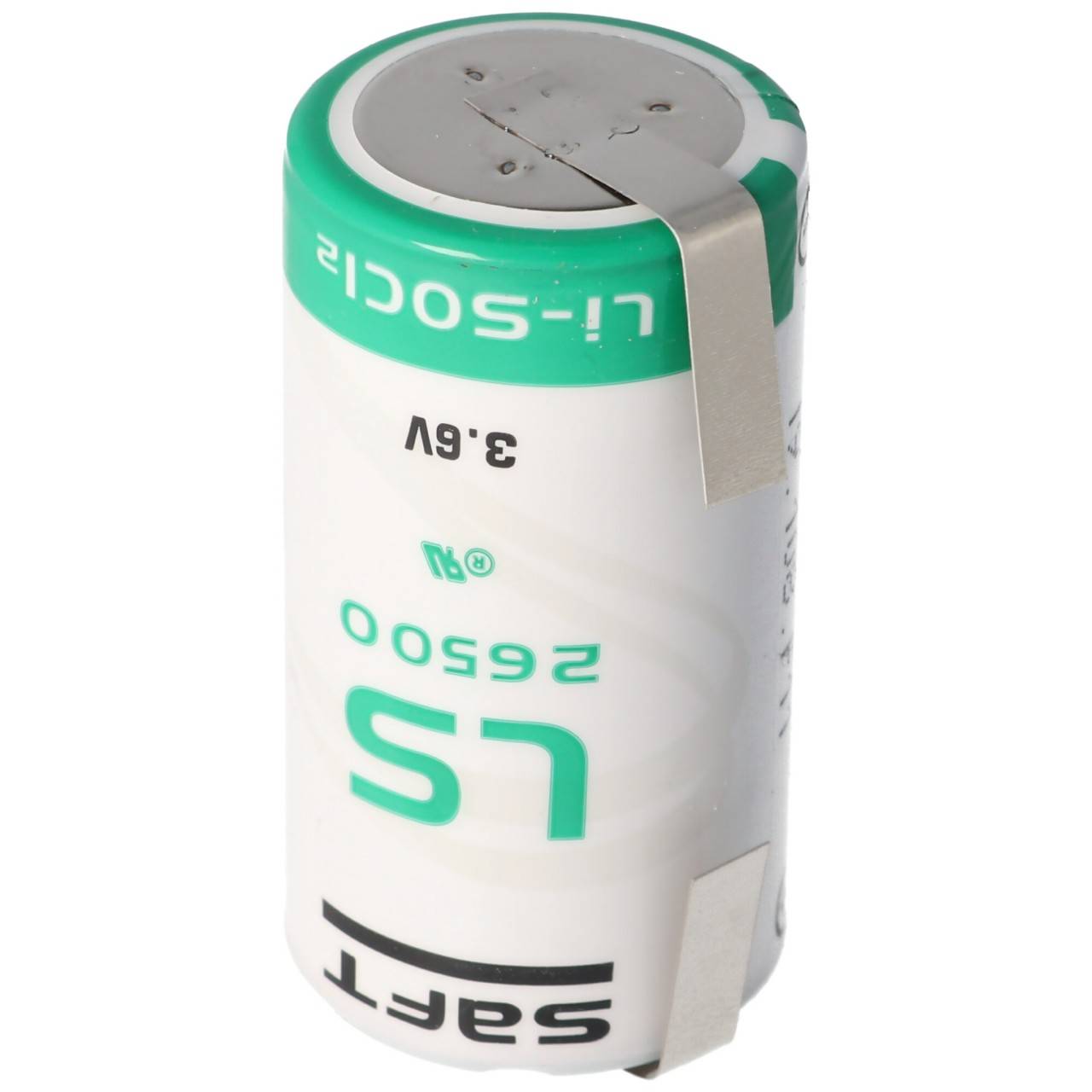 SAFT LS26500 Lithium Batterie Li-SOCI2, C-Size mit Lötfahne U-Form-4