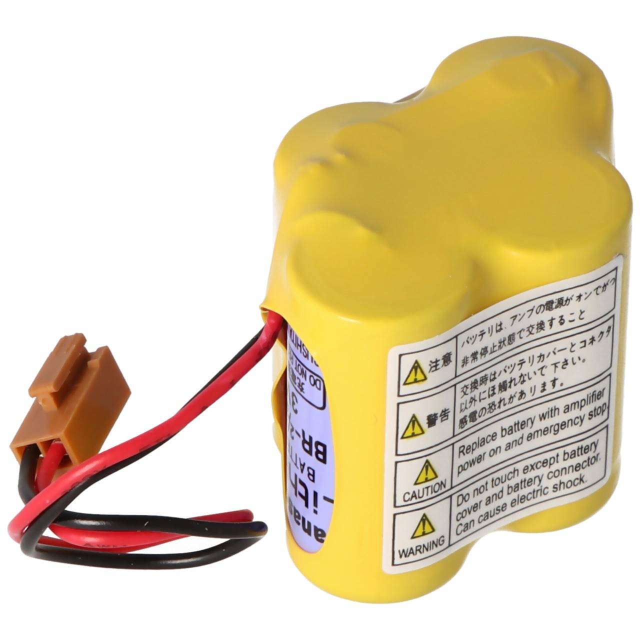Panasonic Original Lithium Batterie 2400mAh CNC BR-2/3AGCT4A, Fanuc A98L-0031-0025, BR-2/3AG, mit Panasonic Zellen in...-2