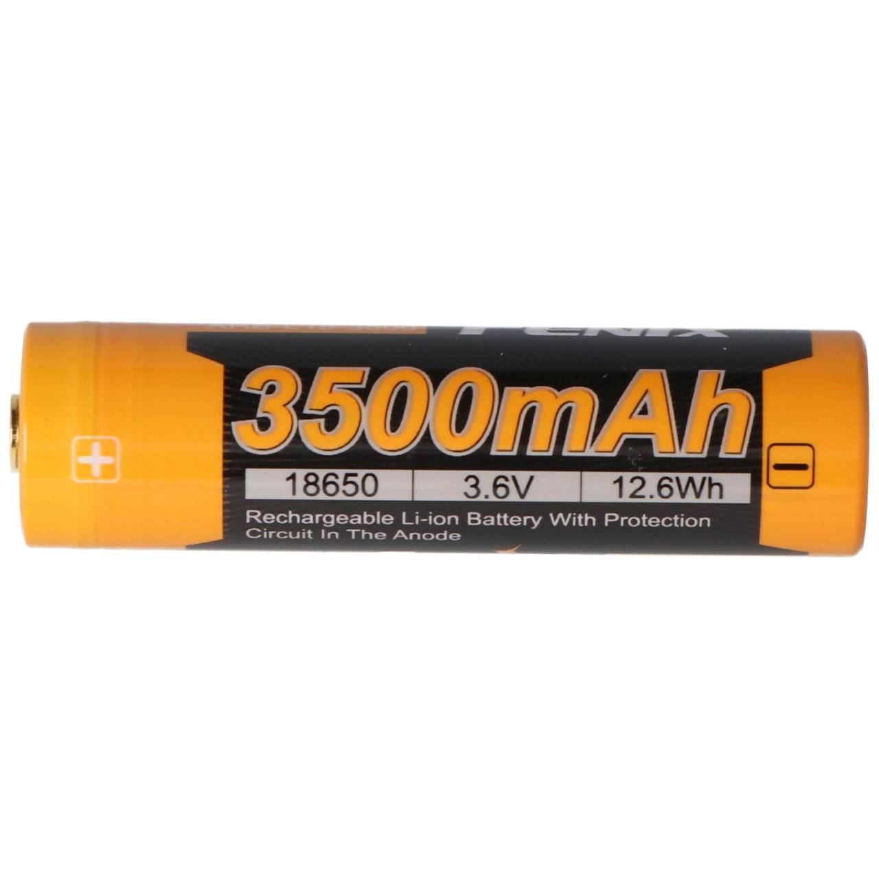 Panasonic 18650 Li-Ion Akku mit 3500mAh und 3facher Schutzschaltung, 68.66x18,4mm-4