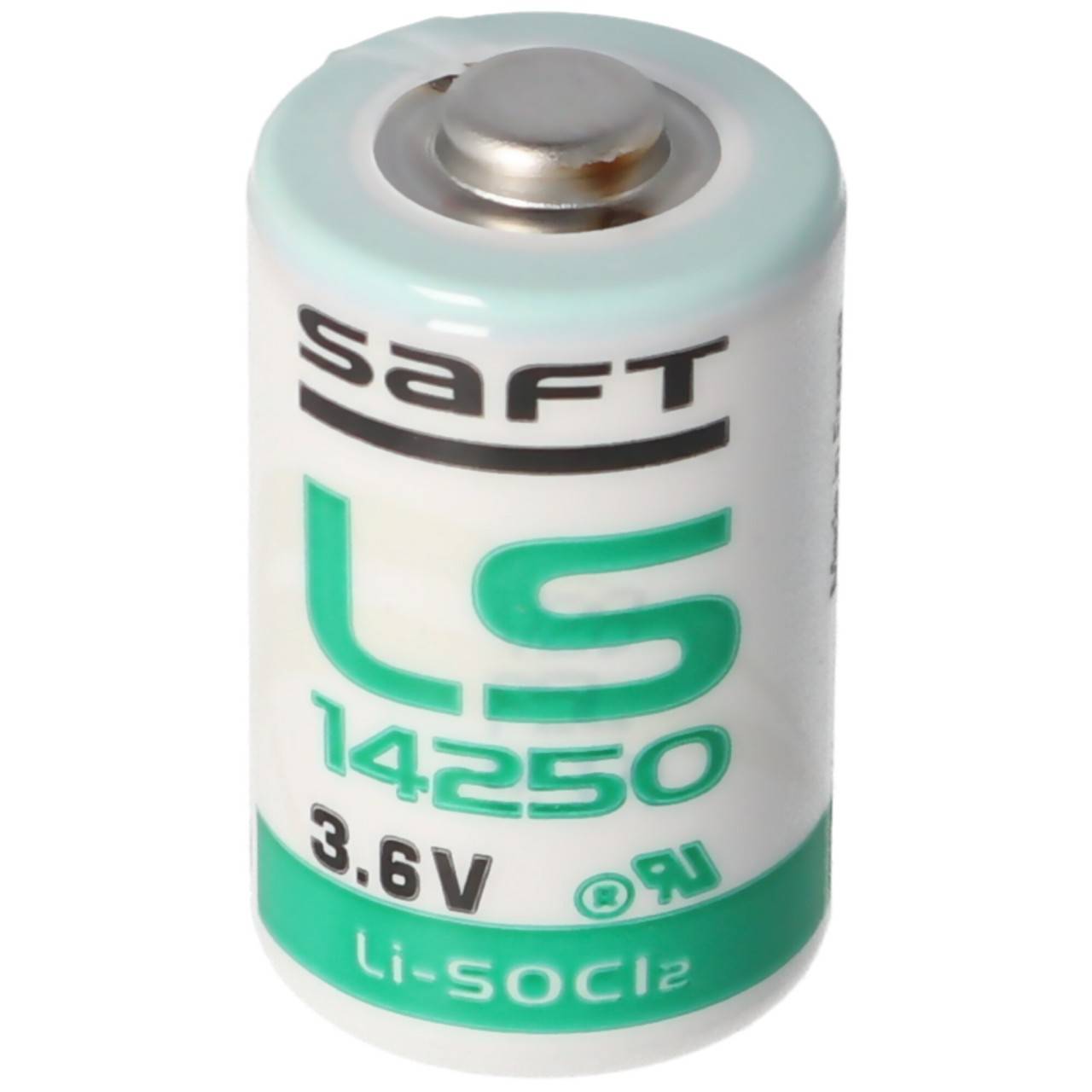 SAFT LS14250 Lithium Batterie Li-SOCI2, Size 1/2 AA LST14250-0
