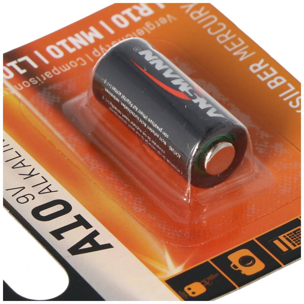 GP Batterie GP10A, 9 Volt Alkaline High Voltage Battery-1
