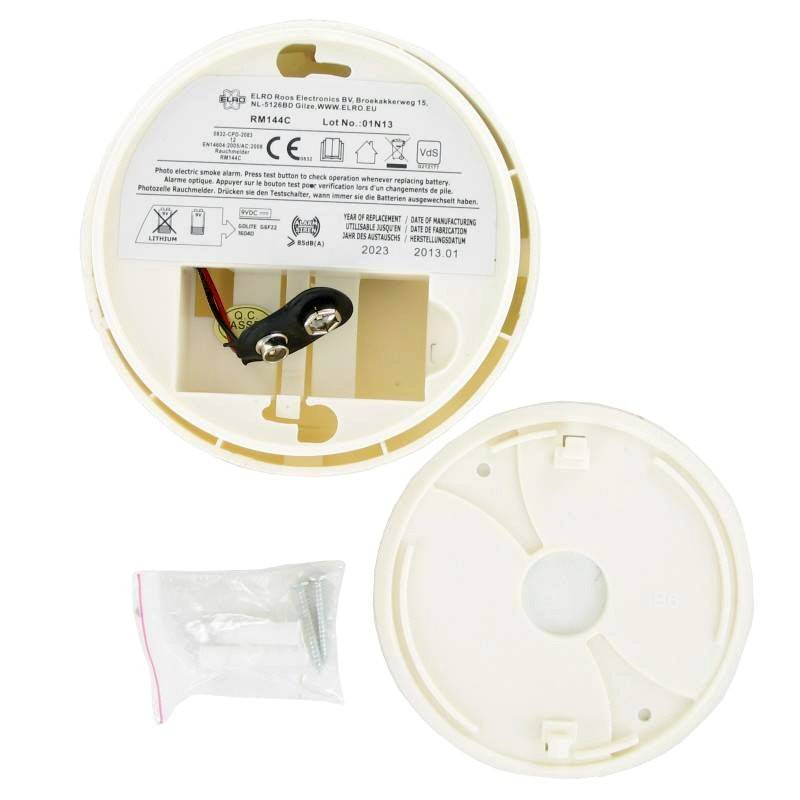 INDEXA INDEXA Rauchmelder 9 Volt Batteriebetrieb RA 260-3