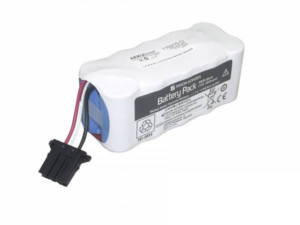 Original NiMH Akku Nihon Kohden Defibrillator TEC5521 - X065
