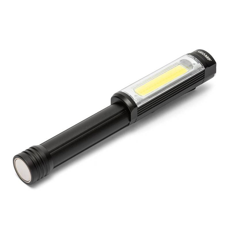 LED-Taschenlampe IN256 400 Lumen, Taschenlampe mit rotem Blitz, mit Clip und starkem Magnet, für Werkstatt, Notlagen...-0