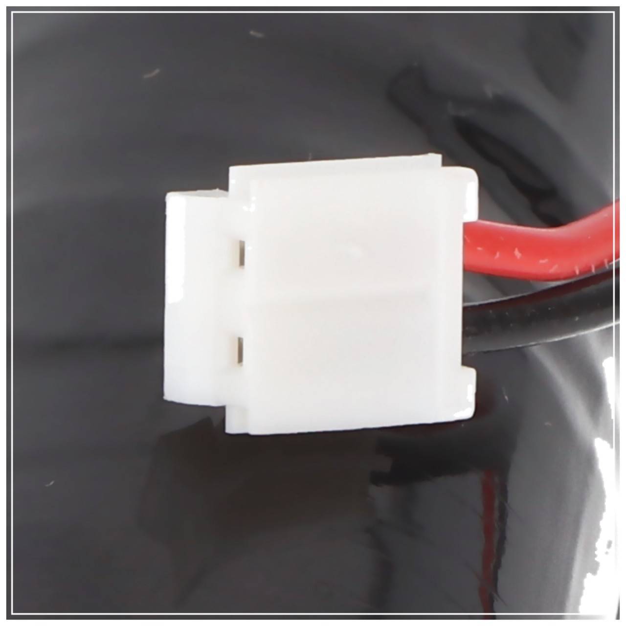 Notleuchtenakku NiCd 2,4V 1800mAh L1x2 Sub-C mit Kabel und Stecker passend für RZB GSUN3 671707.002-4