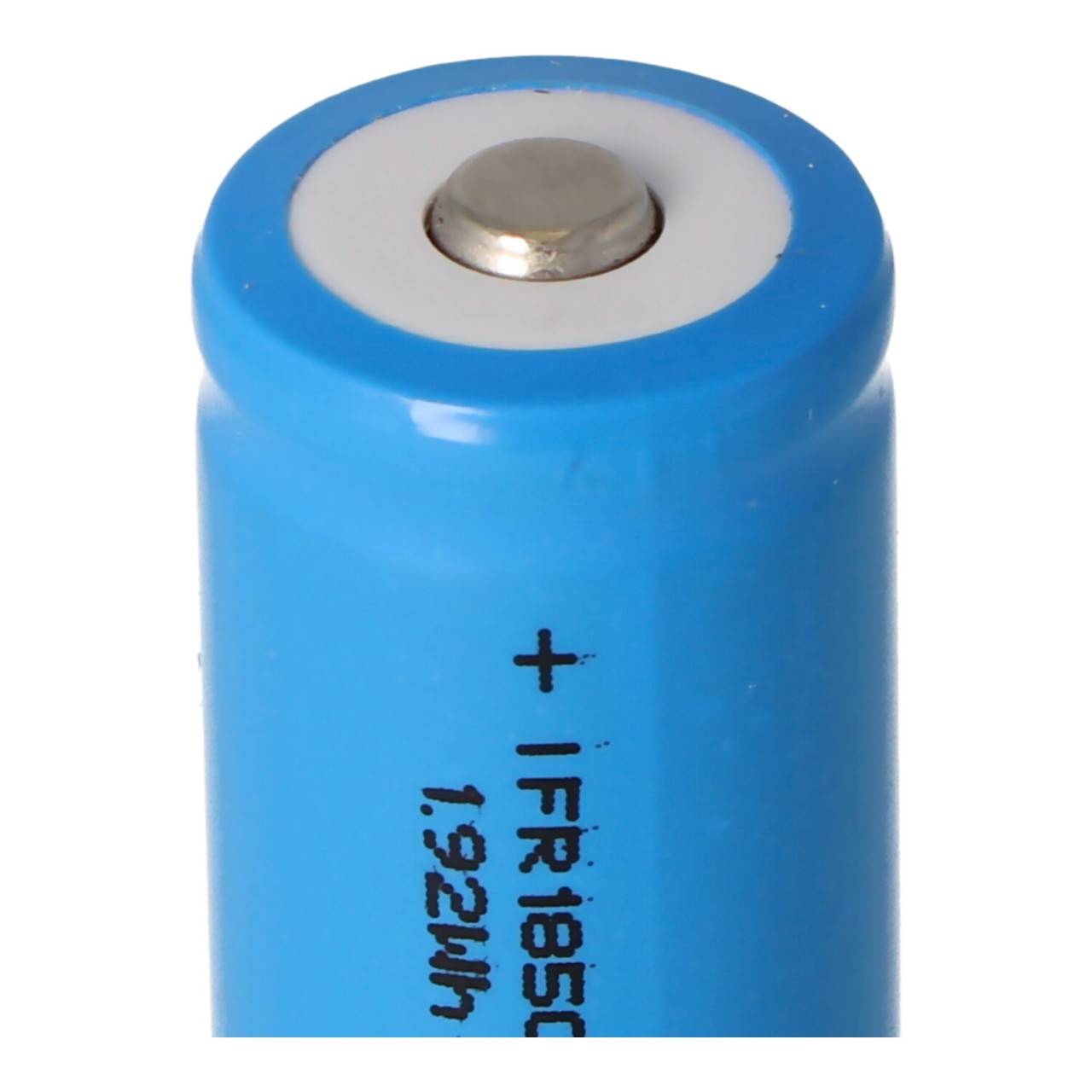 IFR 18500 600mAh 3,2V LiFePo4 Akku, beachte Abmessungen ca. 49,95x18,15mm Button Top ungeschützt-1