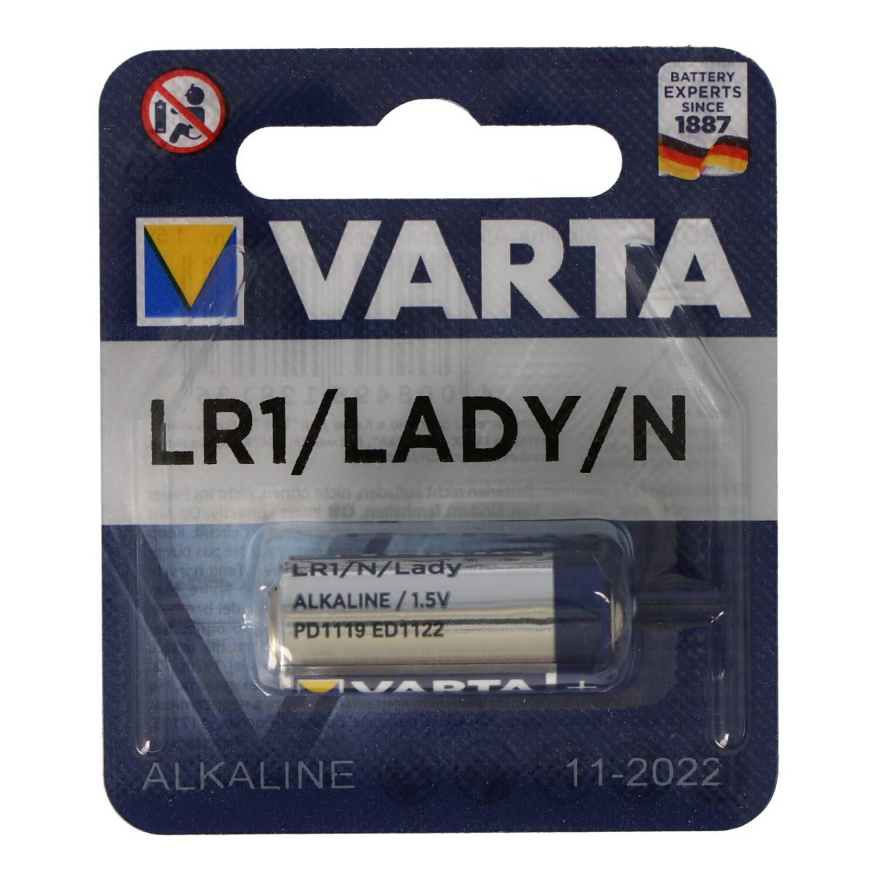 Varta 4001 High Energy LR1, 522, N, AM5 10er Pack-1