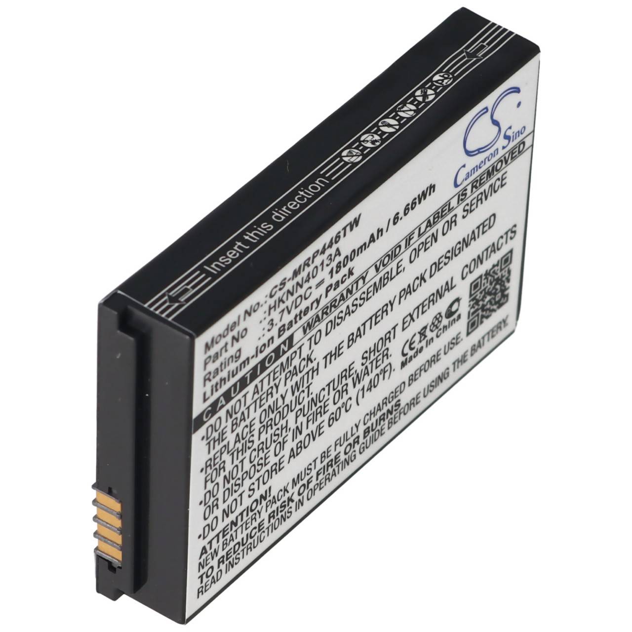 Akku passend für Motorola Funkgerät CLP1010, CLP1060, SL7550, ersetzt BT90, HKLN4440B, HKNN4013A, SNN5826A, Li-Ion...-2