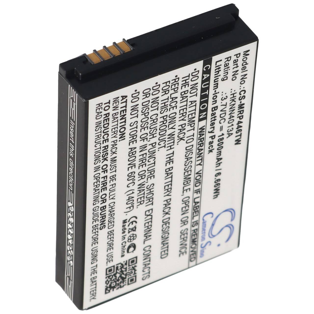 Akku passend für Motorola Funkgerät CLP1010, CLP1060, SL7550, ersetzt BT90, HKLN4440B, HKNN4013A, SNN5826A, Li-Ion...-4