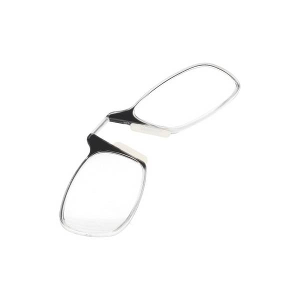 Flexi Zweitlesebrille als ideale Lesehilfe für unterwegs, ultraflach und flexibel, mit Klebepad zum Befestigen am...