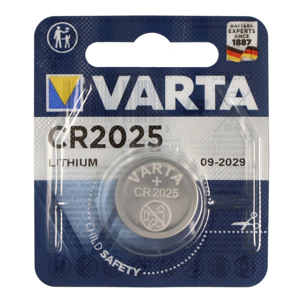 Varta CR2025 Lithium Batterie-0
