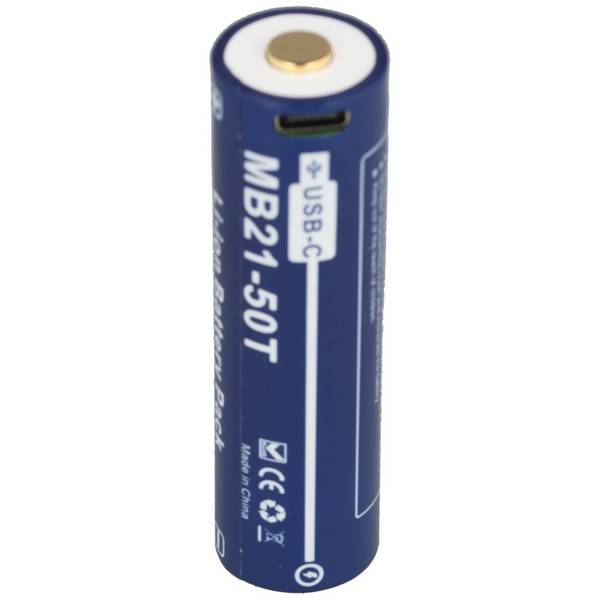 21700 Li-Ion Akku 5.000mAh, 15A Entladestrom