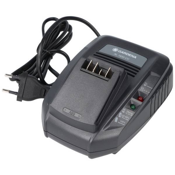 Ladegerät passend für Bosch Akku 2607336039, GARDENA Schnell-Ladegerät AL 1830 CV