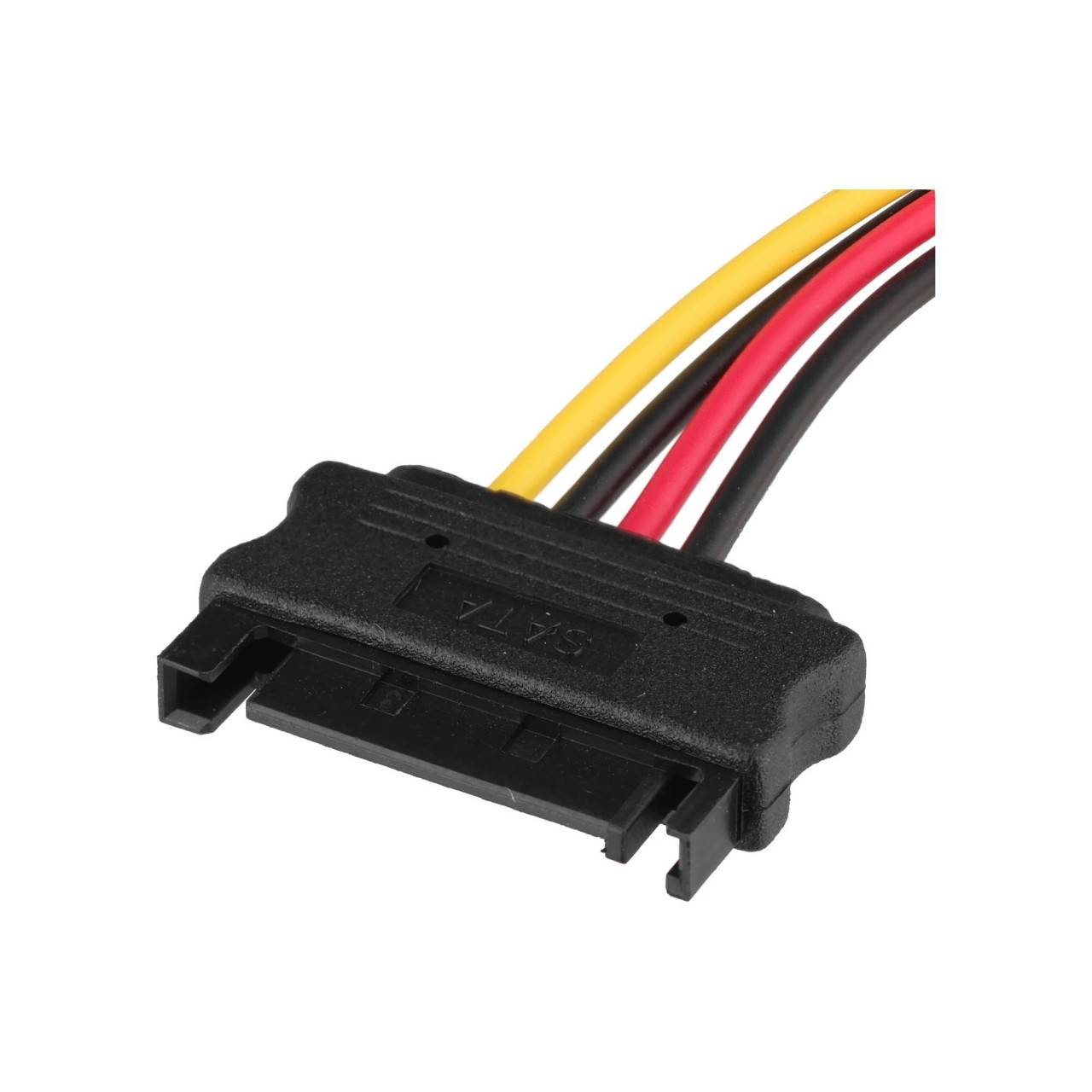 Goobay PC-Stromkabel/Stromadapter, SATA-Buchse zu 5.25-Buchse - SATA Standard Stecker > HDD/5,25 Zoll-Buchse (4-Pin)-2