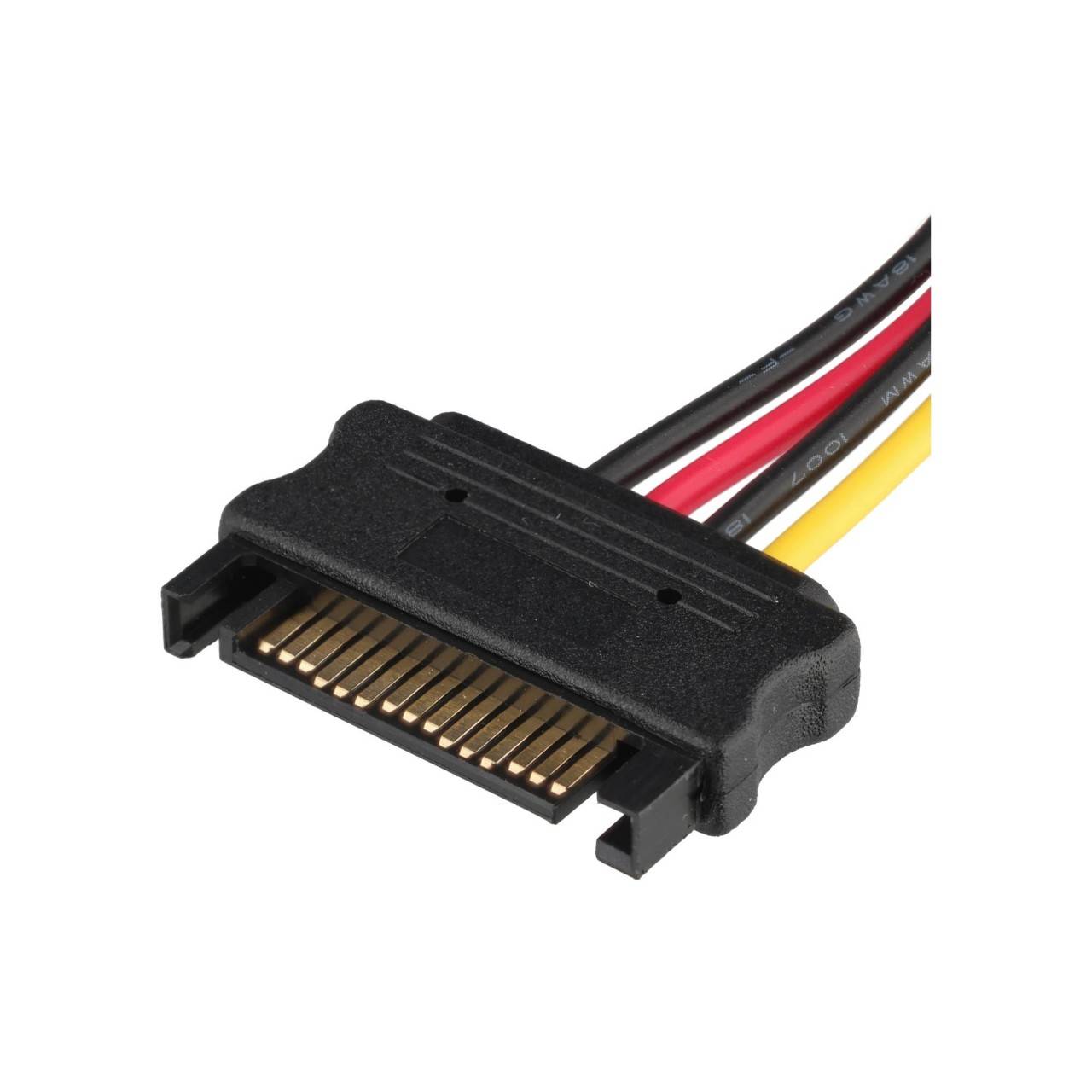 Goobay PC-Stromkabel/Stromadapter, SATA-Buchse zu 5.25-Buchse - SATA Standard Stecker > HDD/5,25 Zoll-Buchse (4-Pin)-3
