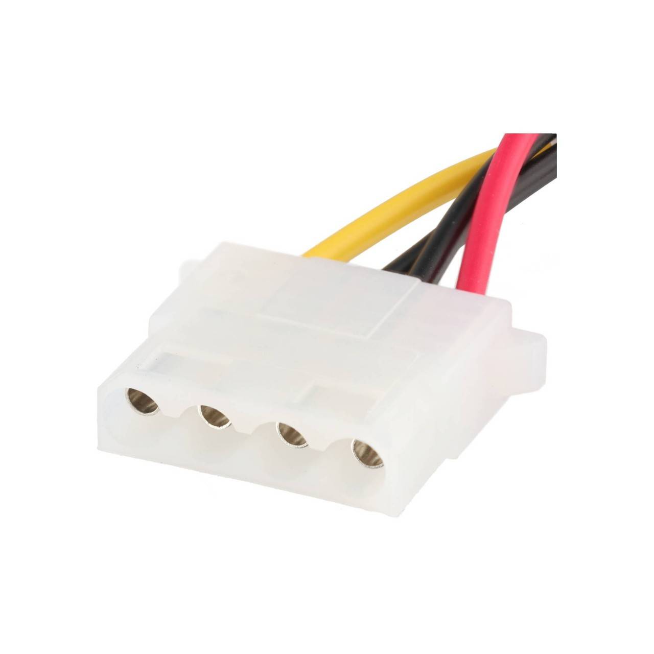 Goobay PC-Stromkabel/Stromadapter, SATA-Buchse zu 5.25-Buchse - SATA Standard Stecker > HDD/5,25 Zoll-Buchse (4-Pin)-4