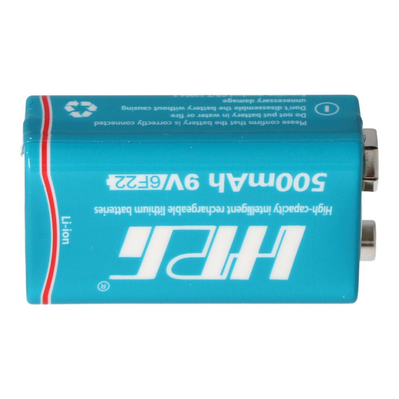 9V Li-ion Akku mit USB-Ladebuchse zum nachladen, mit 7,4 Volt 500mAh, 3,7Wh, mit USB-Ladefunktion-4