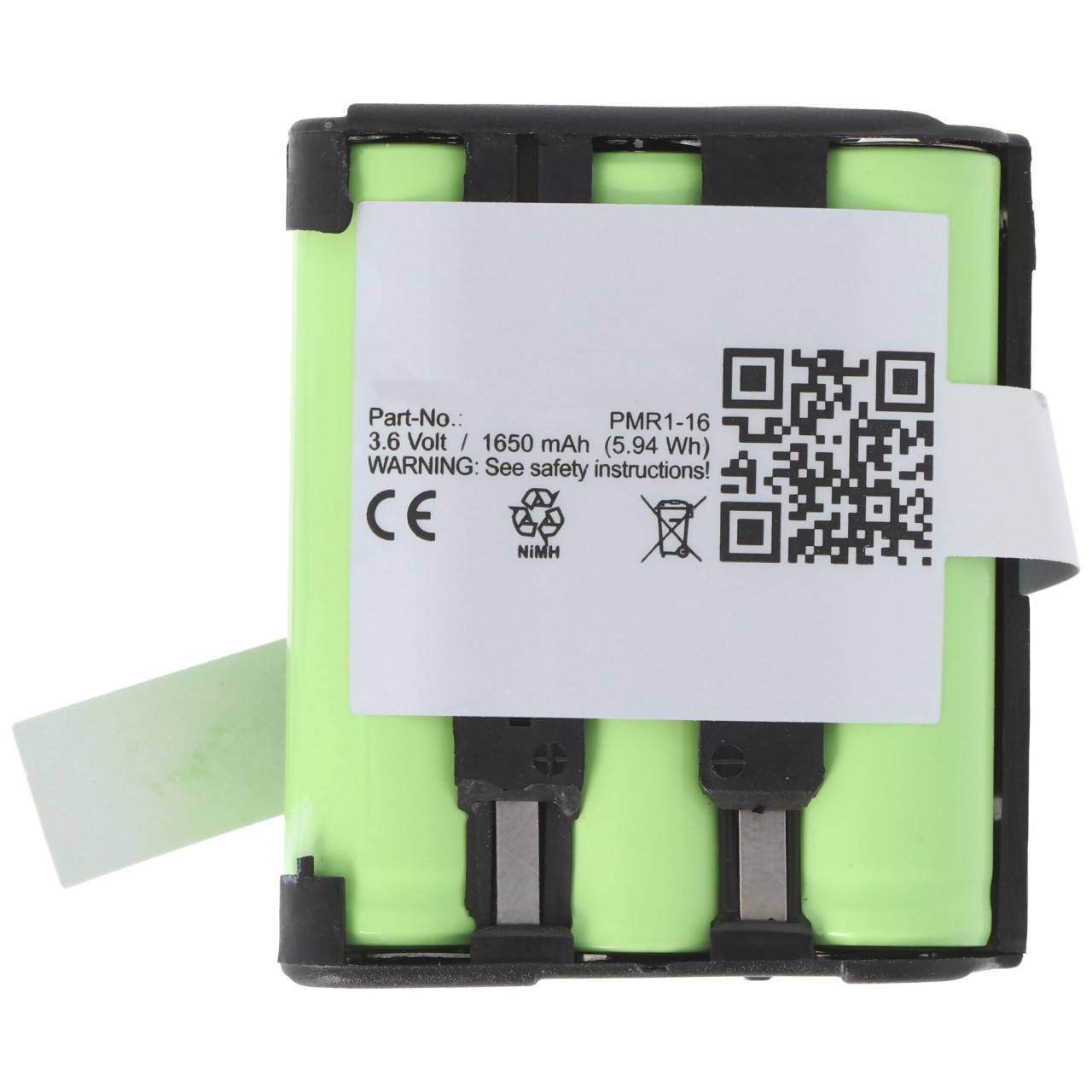 Akku passend für Kenwood Funkey UPB-1, Kenwood UBZLF68 3,6 Volt 1600-1650mAh-3