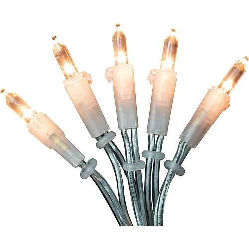 EGB LED-Lichterkette 50 LEDs transparent/bernstein-0