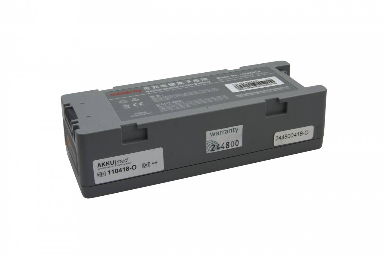 Original Li Ion Akku Datascope Mindray BeneHeart D6 Defibrillator - Typ 022-000012-00-0