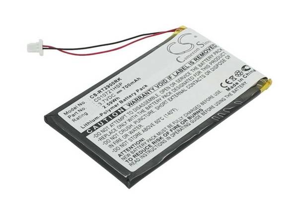 Ersatz-Akku LiPoly 3,7V 700mAh passend für Rapoo 2900 Touch