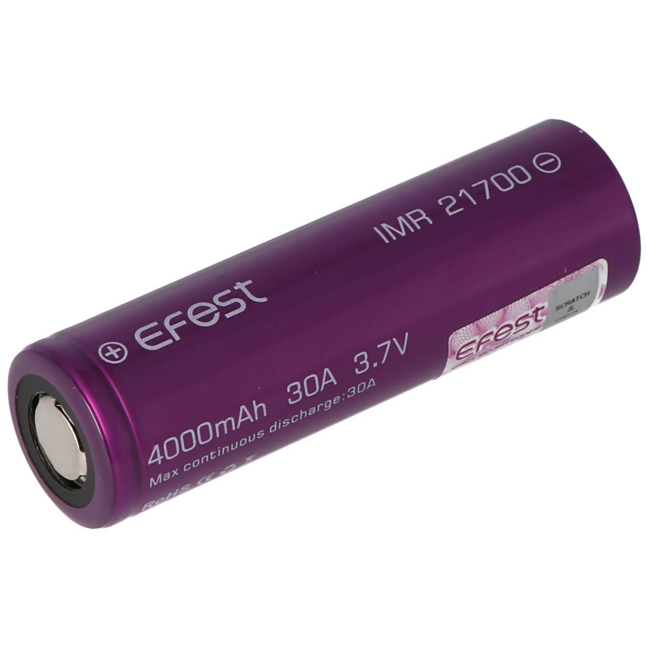 Efest IMR21700 - 4000mAh, Li-Ion-Akku, 3,6V - 3,7V 30A-3