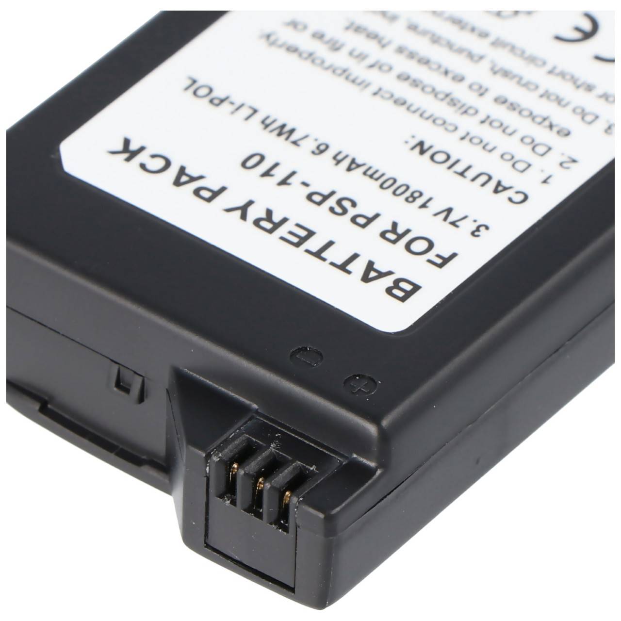 Li-Ion-Akku - 1600mAh (3.6V) - für Spielkonsole wie Sony PSP-110, PSP-280G-2