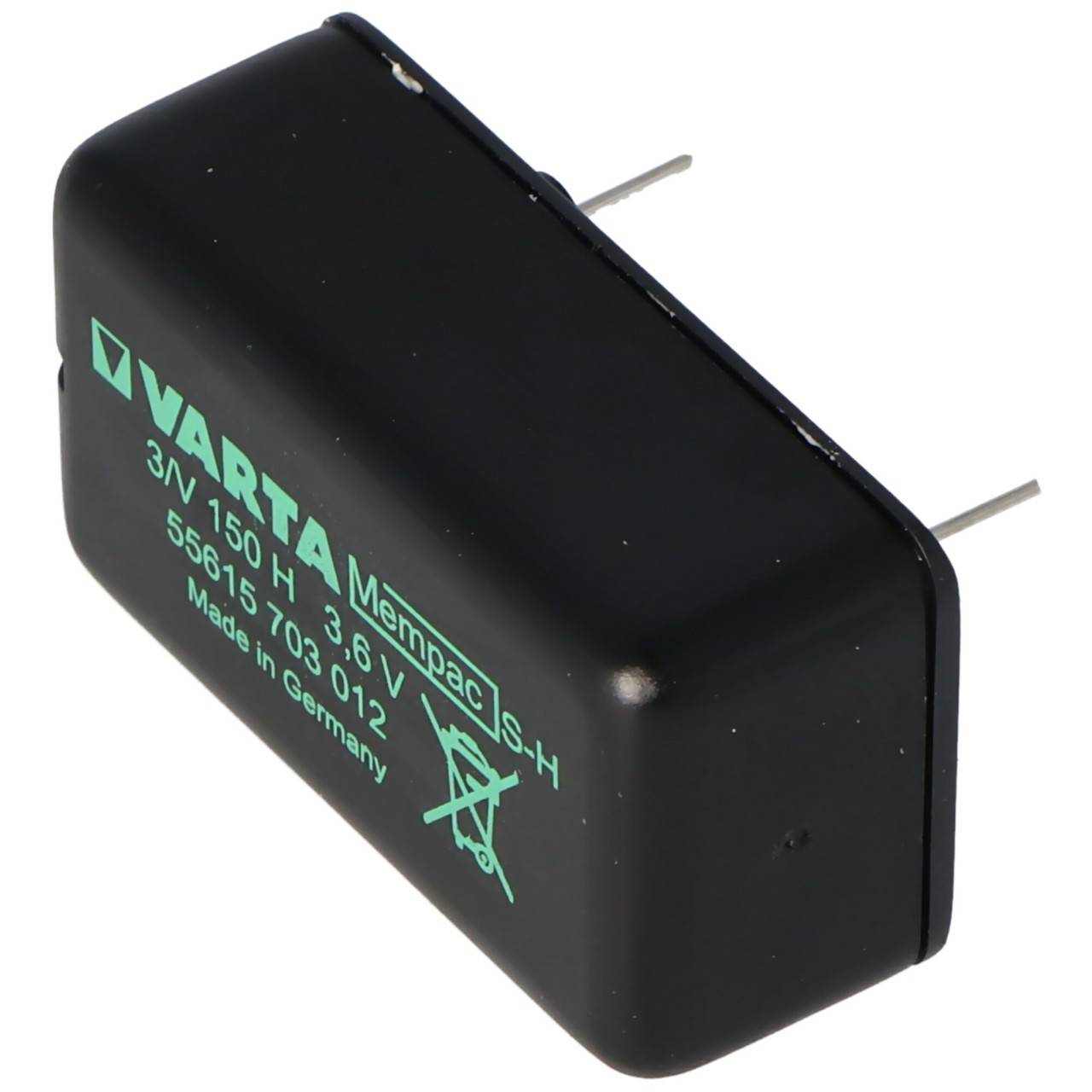Varta Backup Akku MEMPAC S-H, 3N150H, 55615-703-012-0
